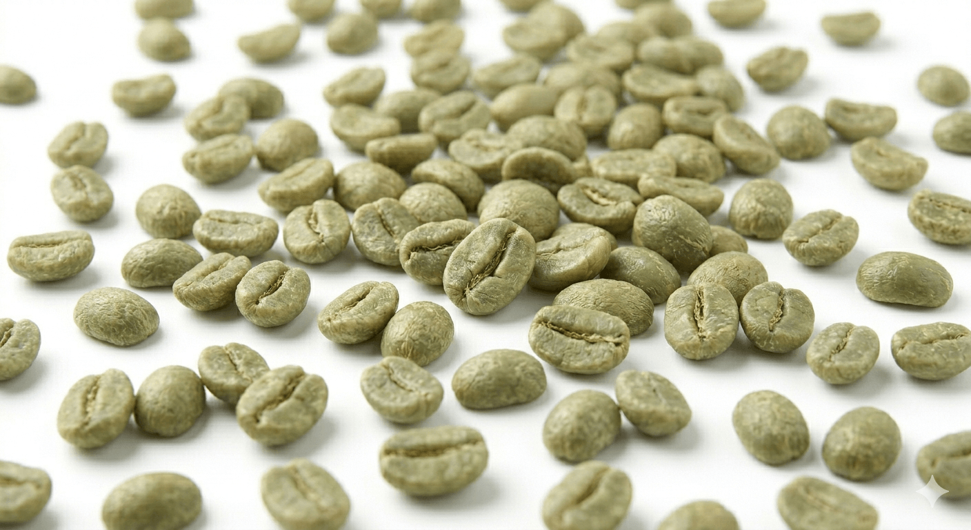 green coffee beans